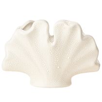 kohteita Koristeellinen kuorimaljakko keraaminen minimaljakkokerma 14×7,5×9,5 cm