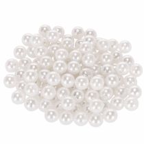 kohteita Valkoiset koristehelmet Ø10mm 115 kpl