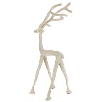 kohteita Koristeellinen poro metallinen hahmo harmaa savi optiikka K35cm
