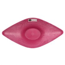 Koristeellinen kulho vaaleanpunainen 34cm x 17.5cm K10cm, 1kpl