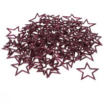 kohteita Koristeellinen Star Berry Glitter Pöytäkoristeet Joulu 4,5cm 120 kpl