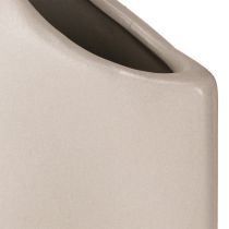 kohteita Koristemaljakko keraaminen laukku Shopper Grey 19×4,5×33 cm