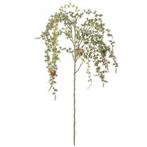 kohteita Koristeellinen lehtikuusioksa käpyillä, vihreä, talvikoriste 93cm, luminen, keinotekoinen joulukuusen oksa
