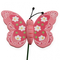 kohteita Perhonen kepillä 8cm 18 kpl