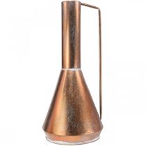 kohteita Elegantti lattiamaljakko, vintage-tyylinen, itämainen, kuparinvärinen metallinen koristekannu, Ø26cm, korkeus 58cm