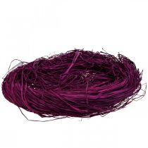 kohteita Koristeraffia käsityöhön Luonnollinen raffia raffia violetti 300g