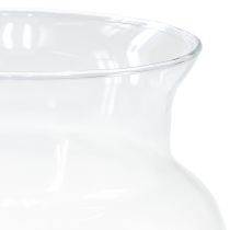 kohteita Koristeellinen lasi maljakkolyhty lasi kirkas Ø18cm H20cm