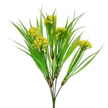 Koristeellinen ruoho kukilla keltainen, vihreä L30cm