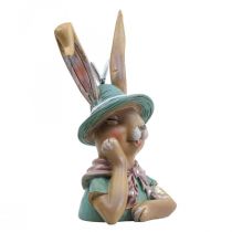 Deco kani kanin rintakuva koristeena figuuri kanin pää 18cm