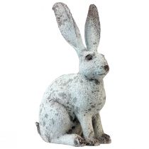 Koristeellinen Kani istuva Shabby Chic Valkoinen Koristefiguuri K46,5cm