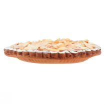 kohteita Koristeellinen mantelikakku näyteikkunoihin ja leipomoihin, petollisen realistinen, feikkikakku, 19 cm