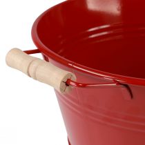 kohteita Koristekulho kahvoilla metallinen kukkakulho punainen Ø29cm K14,5cm