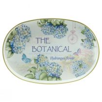 kohteita Koristeellinen hortensioiden muovitarjotin valkoinen 39×27,5cm