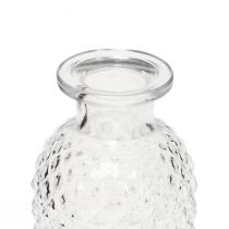 kohteita Koristemaljakot minilasikirkas retrotimantti Ø5,5cm K9cm 6 kpl