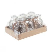 kohteita Koristemaljakot minilasikirkas retrotimantti Ø5,5cm K9cm 6 kpl