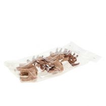 kohteita Deco deer mini ruskea parvi 11cm 6 kpl