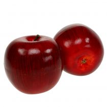 Koristeomenat punainen, lakattu Ø8cm 6p