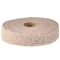 kohteita Koristenauha vanhanpinkki leveä lahjanauha villaa muistuttava 40mm 8m