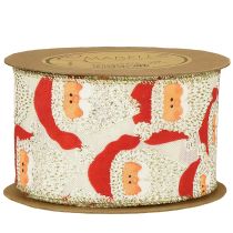 kohteita Koristenauha Joulupukin koristenauha 60mm 10m