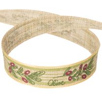 kohteita Lahjanauha oliivinoksa tyylikkäillä oksilla ja oliiveilla 1,5 cm 15 m