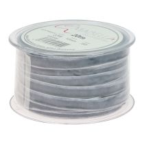 kohteita Koristenauha samettinauha lahjanauha sametti harmaa 10mm 20m