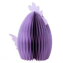 kohteita Koristefiguurit hunajakenno kanan keltainen vihreä violetti 18,5x12x20cm 3kpl