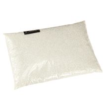 kohteita Koristeelliset rakeet, lasirakeet, koristehiekka 1-2 mm, helmiäinen, 2 kg