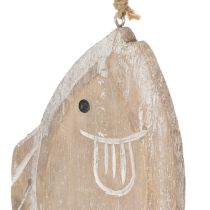 kohteita Koristeellinen puinen kalaripustin, 21 cm, 2 kpl