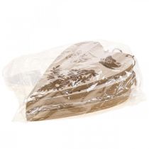 kohteita Deco ripustin puinen deco sydän perhonen deco 13,5x20cm 6kpl