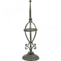 Seppeleteline metallinen antiikki look, pöytäkoristelu shabby chic H51cm