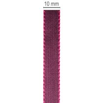 kohteita Koristeellinen nauha, kapea, kiiltävä taftinauha lahjapaketointiin, 10 mm leveä, 50 m pitkä