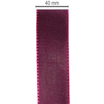 kohteita Lahjanauha, violetti taftinauha, elegantin kiiltävä, 25 mm leveä, 50 m pitkä