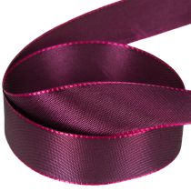 kohteita Lahjanauha, violetti taftinauha, elegantin kiiltävä, 25 mm leveä, 50 m pitkä