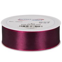 kohteita Lahjanauha, violetti taftinauha, elegantin kiiltävä, 25 mm leveä, 50 m pitkä