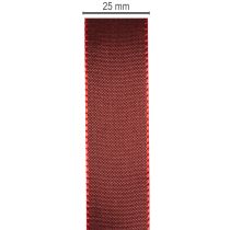 kohteita Lahjanauha, elegantti ja kiiltävä taftinauha juhlatilaisuuksiin, 25 mm leveä, 50 m pitkä
