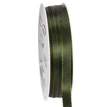 kohteita Koristeellinen nauha, kapea taftinauha luovaan lahjapaketointiin, 10 mm leveä, 50 m pitkä