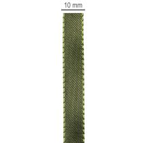kohteita Koristeellinen nauha, kapea taftinauha luovaan lahjapaketointiin, 10 mm leveä, 50 m pitkä