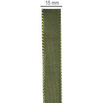 kohteita Lahjanauha kudotulla reunalla, taftinauha askarteluun, 15 mm leveä, 50 m pitkä