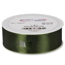 kohteita Satiininauha lahjapaketointiin, taftinauha, vihreä, 40 mm leveä, 5 m pitkä