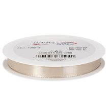 kohteita Koristeellinen satiininauha taftinauha beige 15mm 50m