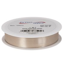 kohteita Koristeellinen satiininauha beige taftinauha 25mm 50m