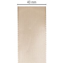 kohteita Koristeellinen taftinauha rullassa, rusettinauha, 40 mm leveä, 50 m.
