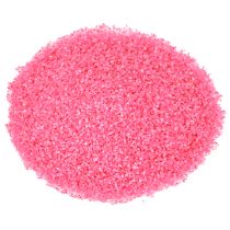 kohteita Koristehiekka pinkki askarteluhiekka värillinen hiekka 0.5mm neonpinkki 1kg