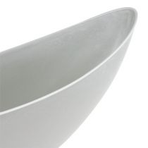 kohteita Koristekulho vaaleanharmaa 55,5cm x 14cm K17,5cm 1 kpl