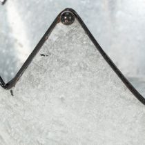 kohteita Koristeellinen kulho metallinen kulhon kruunu Ø26,5/22,5/19 cm 3 kpl:n setti