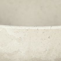 kohteita Koristeellinen kulho pohjalla muovikulho pyöreä kermanvärinen Ø19cm K8cm