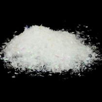 Fake lumi keinolumihiutaleet lumivalkoinen glitter 200g