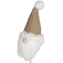 kohteita Koristetulppa gnome Jouluvalkoinen ruskea 4x11cm 4 kpl