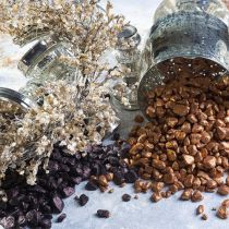 kohteita Koristekivet 9mm - 13mm kahvi 2kg