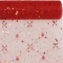 Christmas Deco Kangas polyesteri punainen x 2 lajitelma 35x200cm